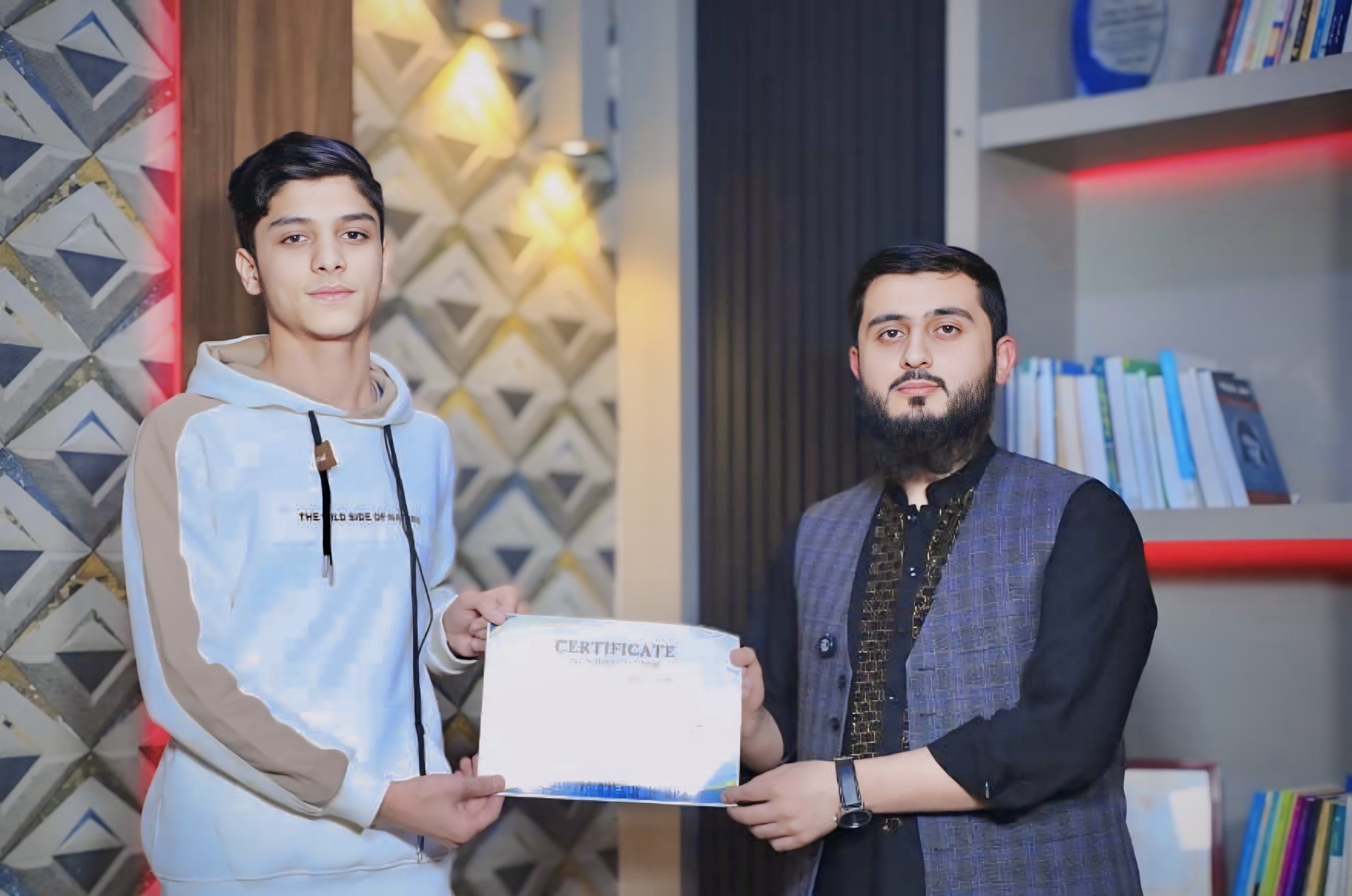 Winner (1st Position) – Afghanistan National Speaking Competition.